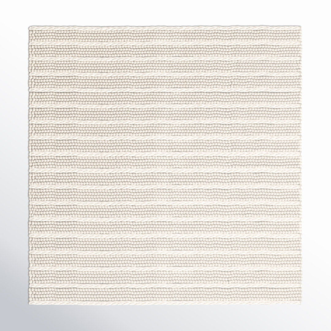 Sestina Ivory Handmade Flatweave Rug